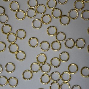 ΜΕΤΑΛΛΙΚΟΣ ΚΡΙΚΟΣ ΧΡΥΣΟΣ ΣΕΤ 100ΤΜΧ 8 mm