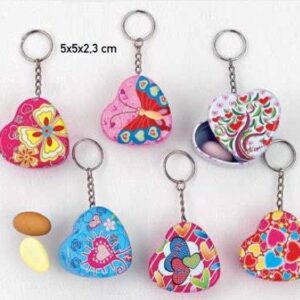 ΜΠΟΜΠΟΝΙΕΡΑ ΜΕΤΑΛΛΙΚΟ ΚΟΥΤΙ ΚΑΡΔΙΑ ΜΠΡΕΛΟΚ 6 ΣΧΕΔΙΩΝ 5Χ5Χ2.3