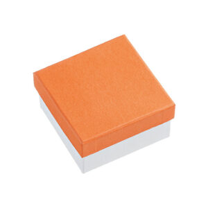 ΜΠΟΜΠΟΝΙΕΡΑ PAPER BOX ΚΟΥΤΙ ΠΟΡΤΟΚΑΛΙ 7.5Χ7.5Χ4