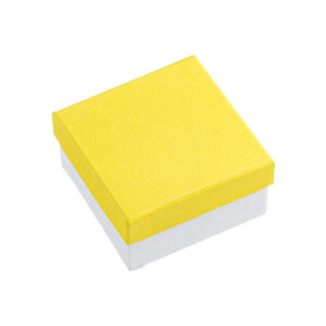 ΜΠΟΜΠΟΝΙΕΡΑ PAPER BOX ΚΟΥΤΙ ΚΙΤΡΙΝΟ 7.5Χ7.5Χ4