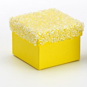 ΜΠΟΜΠΟΝΙΕΡΑ ΧΑΡΤΙΝΟ ΚΟΥΤΙ ΚΙΤΡΙΝΟ 7Χ7Χ5