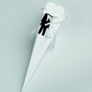 ΜΠΟΜΠΟΝΙΕΡΑ ΧΑΡΤΙΝΟ ΧΩΝΑΚΙ ΓΙΑ ΡΥΖΙ ΓΑΜΠΡΟΣ ΝΥΦΗ 5Χ5Χ26Υ