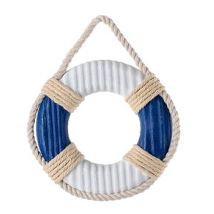 ΜΠΟΜΠΟΝΙΕΡΑ ΞΥΛΙΝΟ ΝΑΥΤΙΚΟ ΣΩΣΙΒΙΟ ΚΡΕΜΑΣΤΟ ΛΕΥΚΟ-NAVY Φ11CM