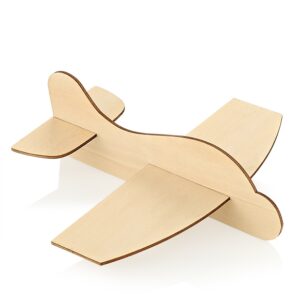 ΞΥΛΙΝΟ ΑΕΡΟΠΛΑΝΟ ΤΡΙΣΔΙΑΣΤΑΤΟ ΣΕ ΦΥΣΙΚΟ ΧΡΩΜΑ ΞΥΛΟΥ 19.5x19x7cm