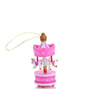 ΜΠΟΜΠΟΝΙΕΡΑ ΞΥΛΙΝΟ ΚΑΡΟΥΖΕΛ ΜΙΝΙ ΛΕΥΚΟ ΡΟΖ Φ3