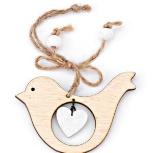 ΞΥΛΙΝΗ ΜΠΟΜΠΟΝΙΕΡΑ ΠΟΥΛΑΚΙ ΚΑΡΔΙΑ 9Χ6 ΣΥ=15