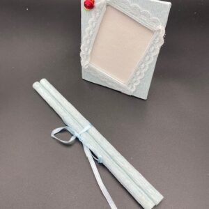 ΜΠΟΜΠΟΝΙΕΡΑ  ΚΟΡΝΙΖΑ ΣΙΕΛ ΜΕ ΜΟΛΥΒΙΑ ΑΠΟ  ΟΙΚΟΛΟΓΙΚΟ ΧΑΡΤΙ  10cm