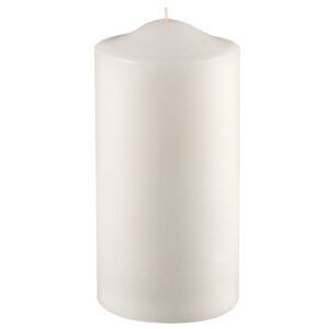 Κερί Λευκό Κολώνα ø7x14CM Homie 57443