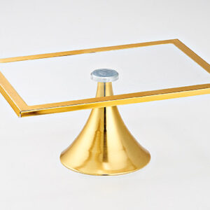 ΤΟΥΡΤΙΕΡΑ ΠΑΡΑΛΛΗΛΟΓΡΑΜΜΗ ΜΕ ΜΕΤΑΛΛΙΚΗ ΧΡΥΣΗ ΒΑΣΗ 35Χ24Χ15Υ