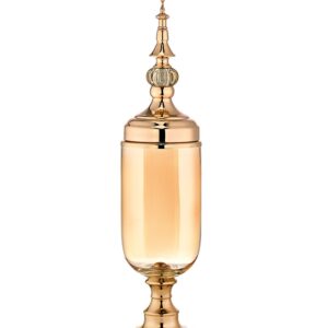 ΓΥΑΛΙΝΗ ΧΡΥΣΗ ΦΟΝΤΑΝΙΕΡΑ ΜΕ ΚΑΠΑΚΙ Φ13x54cm