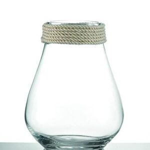 ΓΥΑΛΙΝΟ ΒΑΖΟ ΜΕ ΣΧΟΙΝΙ Φ20Χ25Υ