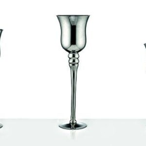 ΓΥΑΛΙΝΕΣ ΒΑΣΕΙΣ ΡΕΣΩ ΑΣΗΜΙ ΣΕΤ 3 ΤΜΧ Φ12Χ40 11Χ35 11Χ30