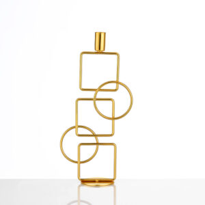 ΚΗΡΟΠΗΓΙΟ ΜΕΤΑΛΛΙΚΟ ΧΡΥΣΟ ΤΕΤΡΑΓΩΝΑ & ΚΥΚΛΟΙ 11Χ30.5Υ