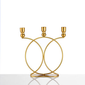 ΚΗΡΟΠΗΓΙΟ ΜΕΤΑΛΛΙΚΟ ΧΡΥΣΟ ΤΡΙΚΕΡΟ CIRCLES 22X25Y