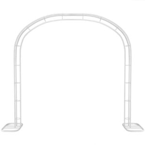 ΜΕΤΑΛΛΙΚΗ ΔΙΑΚΟΣΜΗΤΙΚΗ ΑΨΙΔΑ ΛΕΥΚΗ 3ΒΕΡΓΗ 230X220CM (6 ΤΜΧ) ΟΡΘΙΑ ΒΑΣΗ