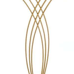 ΜΕΤΑΛΛΙΚΗ ΧΡΥΣΗ ΒΑΣΗ ΓΙΑ ΚΕΡΙ Ή ΑΝΘΗ Φ34Χ104CM