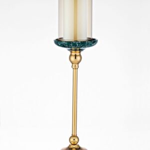 ΜΕΤΑΛΛΙΚΟ ΧΡΥΣΟ ΚΗΡΟΠΗΓΙΟ ΜΕ ΕΦΕ ΜΑΡΜΑΡΟΥ Φ13Χ49CM