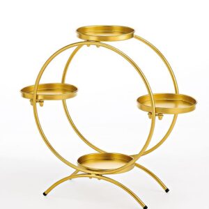 ΜΕΤΑΛΛΙΚΗ ΔΙΑΚΟΣΜΗΤΙΚΗ ΧΡΥΣΗ ΒΑΣΗ 4 ΘΕΣΕΩΝ 72X25X64 Φ21