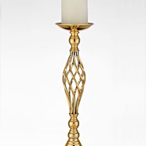 ΚΗΡΟΠΗΓΙΟ ΜΕΤΑΛΛΙΚΟ ΣΕ ΧΡΥΣΟ ΧΡΩΜΑ Φ15X52CM