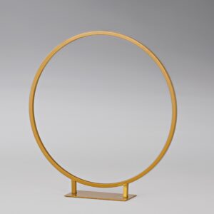 ΜΕΤΑΛΛΙΚΟ ΔΙΑΚΟΣΜΗΤΙΚΟ ΣΤΕΦΑΝΙ ΧΡΥΣΟ Φ60x63cm