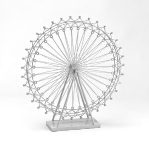 ΜΕΤΑΛΛΙΚΗ ΡΟΔΑ ΠΕΡΙΣΤΡΕΦΟΜΕΝΗ ΛΕΥΚΗ Φ62Χ13Χ65Υ