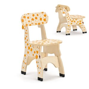 ΠΑΙΔΙΚΟ ΚΑΡΕΚΛΑΚΙ ΞΥΛΙΝΟ ΚΑΜΗΛΟΠΑΡΔΑΛΗ 22.5Χ27Χ41.5CM