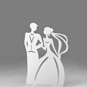 ΞΥΛΙΝΟ ΔΙΑΚΟΣΜΗΤΙΚΟ ΓΑΜΠΡΟΣ ΚΑΙ ΝΥΦΗ 35X50CM