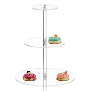 ΕΤΑΖΕΡΑ PLEXIGLASS ΣΤΡΟΓΓΥΛΗ 4 ΕΠΙΠΕΔΩΝ Φ45Φ35Φ24Φ15Χ65