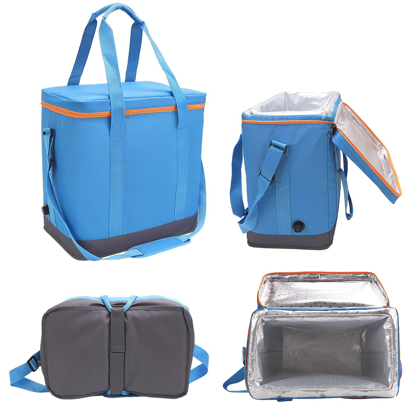 Ψυγείο Ισοθερμικό Αυτοφούσκωτο α 'ποιότητας 30L 43,5x41x26cm SummerTiempo 622979 Ψυγείο Ισοθερμικό Αυτοφούσκωτο α 'ποιότητας 30L 43