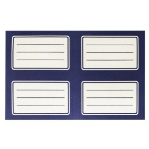 Ετικέτες Μπλε πακ=20τεμ Ετικέτα=9.5x5.5cm