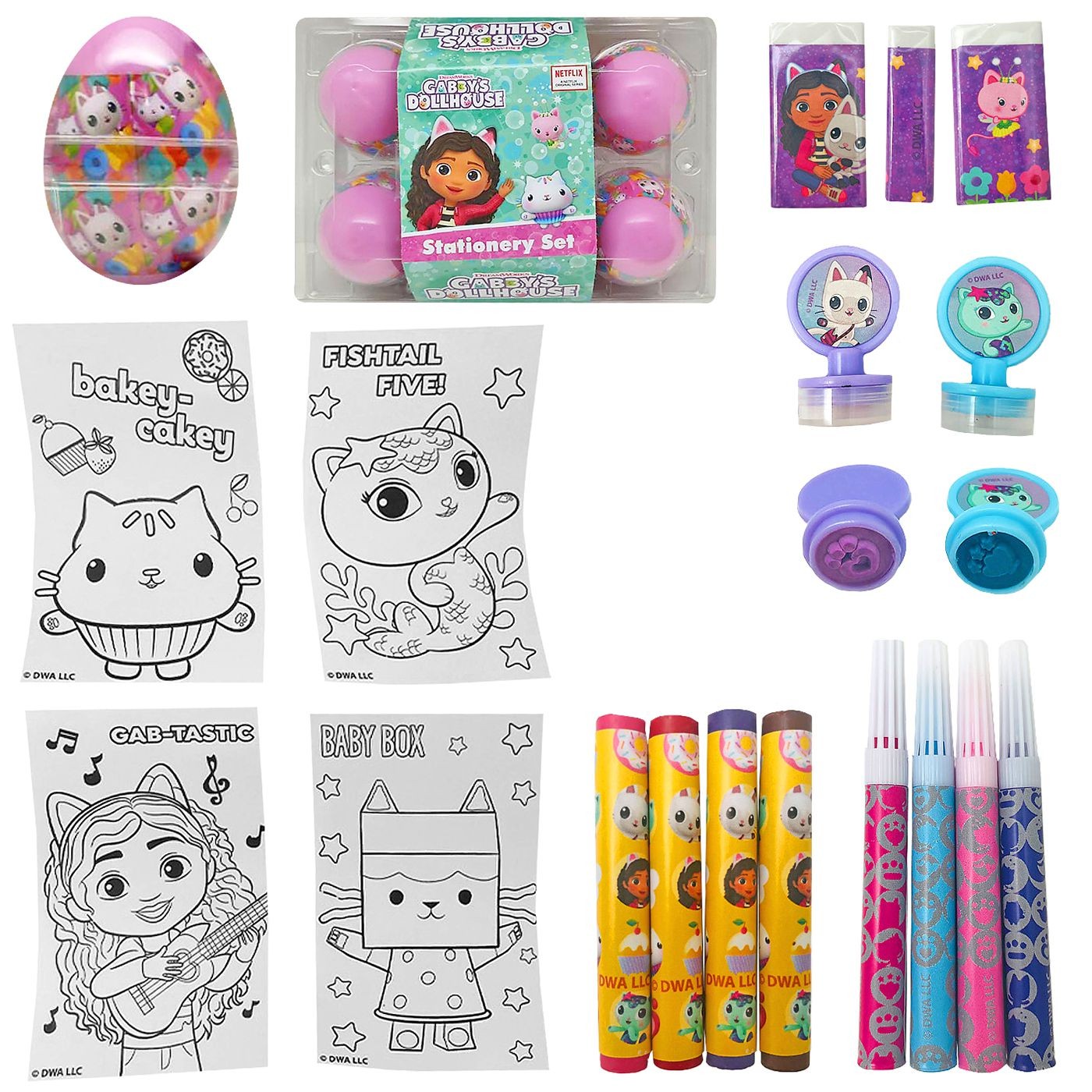 Αυγό Έκπληξη Gabby's Dollhouse σετ=6 τεμ 12x8cm Gabbys Dollhouse Αυγό Έκπληξη Gabby's Dollhouse σετ=6 τεμ 12x8cm Gabbys Dollhouse