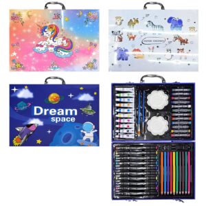 Σχολικό σετ=68τεμ Χρώματα Κουτί με Χερούλι 30x23x5cm JustNote 703453