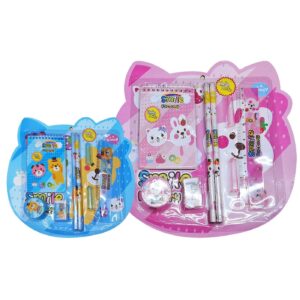 Σχολικό σετ=8τεμ Αρκούδες και Γάτες 23x23cm JustNote 703456