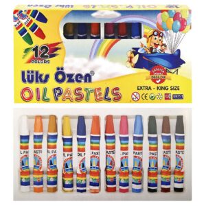 Λαδοπαστέλ σετ=12 Χρώματα 20x9