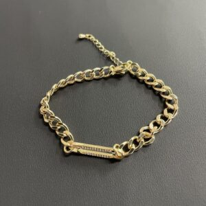 ΒΡΑΧΙΟΛΙ ΧΡΥΣΟ SAFETY PIN