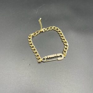 ΒΡΑΧΙΟΛΙ ΧΡΥΣΟ SAFETY PIN