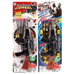 Όπλο-Πάπιες-Βελάκια σε Καρτέλα 16x49x2cm ToyMarkt 88837