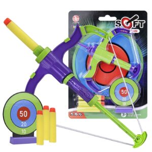 Τόξο Μίνι Στόχος Βελάκια σε Καρτέλα 19x26cm ToyMarkt 88846