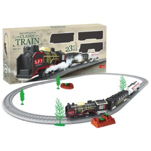 Τραίνο Κλασσικό 23 τεμ Μπαταρίας 49x22x5cm ToyMarkt 88894