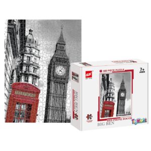 Παζλ 500 τεμ red Τηλέφωνο Booth στο Λονδίνο 23x18x5cm ToyMarkt 891781