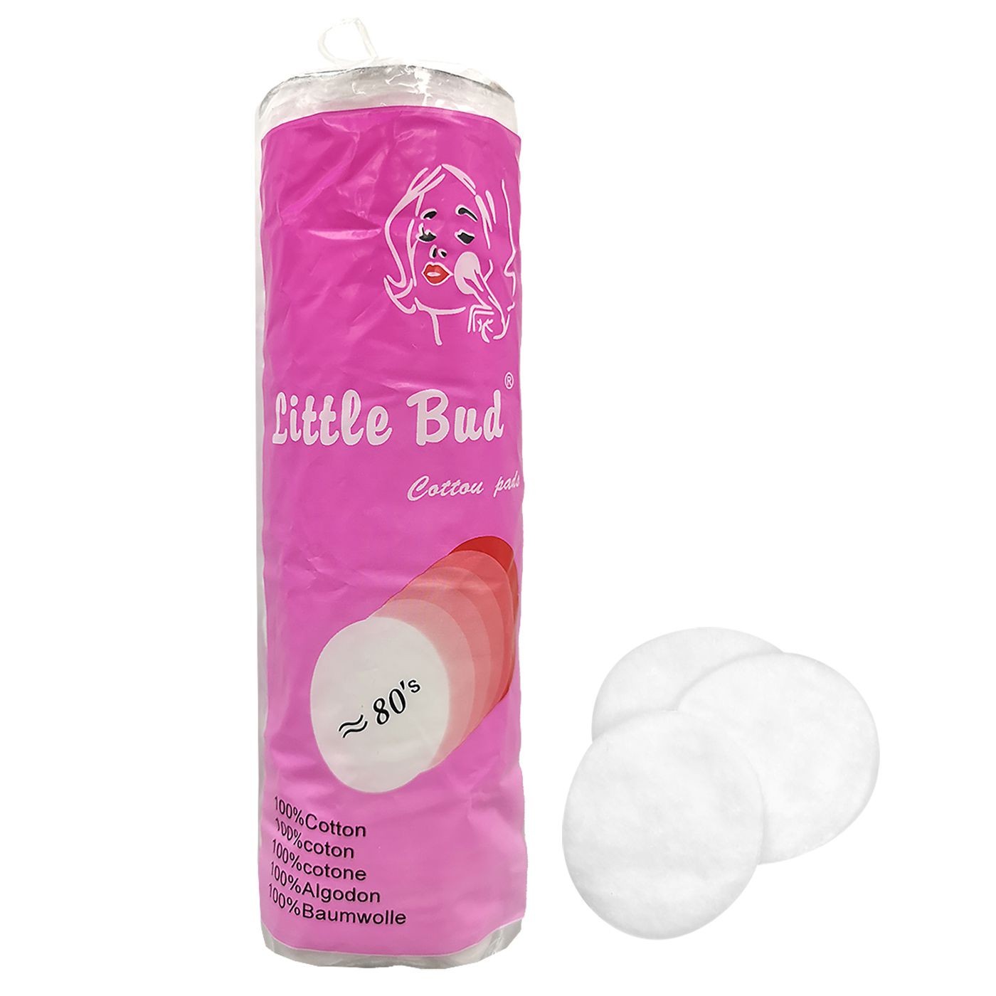 Βαμβάκι Ροδέλα Ντεμακιγιάζ πακ=80τεμ ø5,5cm 4teen4ty 2728 Βαμβάκι Ροδέλα Ντεμακιγιάζ πακ=80τεμ ø5