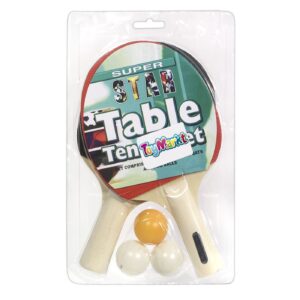 Ρακέτες + 3 Μπαλάκια Πιγκ-Πογκ 17x25cm ToyMarkt 912241