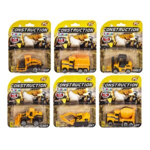 Καρτέλα 1 τεμ die Cast Δομικά 8cm 11x14cm ToyMarkt 912768