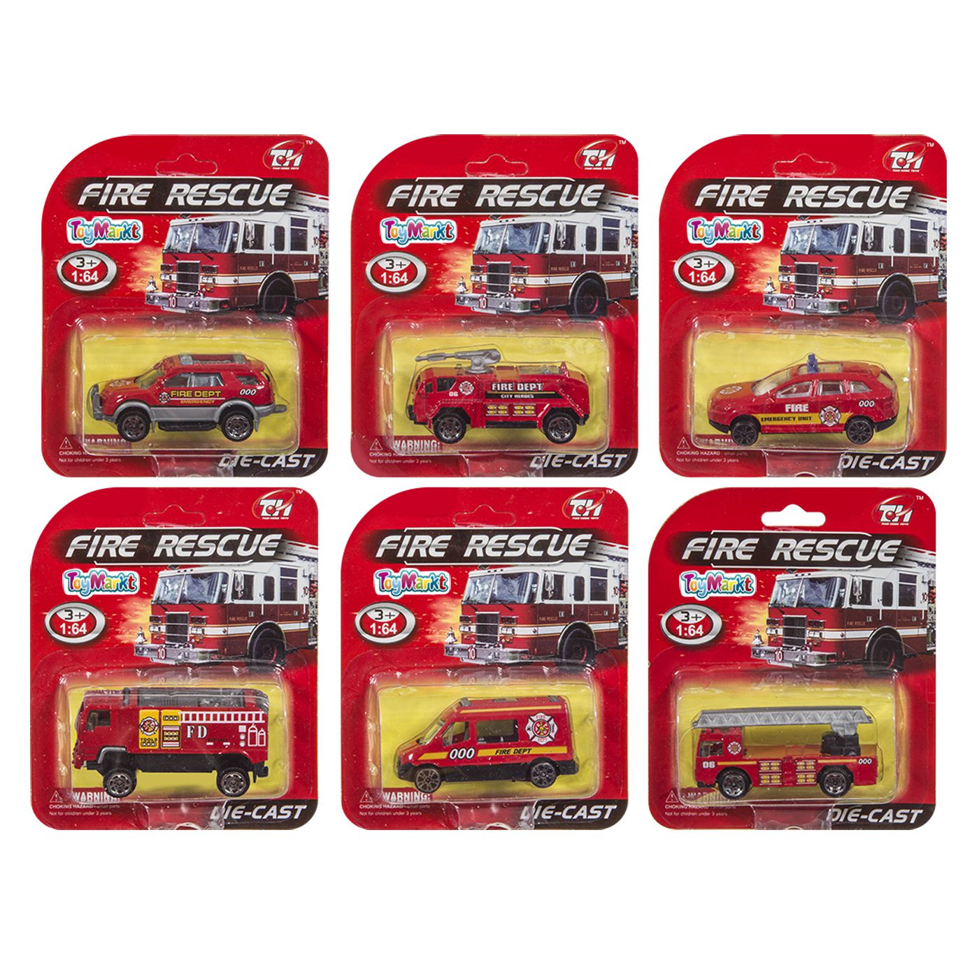 Καρτέλα die Cast Πυροσβεστικό Όχημα 11x14cm ToyMarkt 912774 Καρτέλα die Cast Πυροσβεστικό Όχημα 11x14cm ToyMarkt 912774