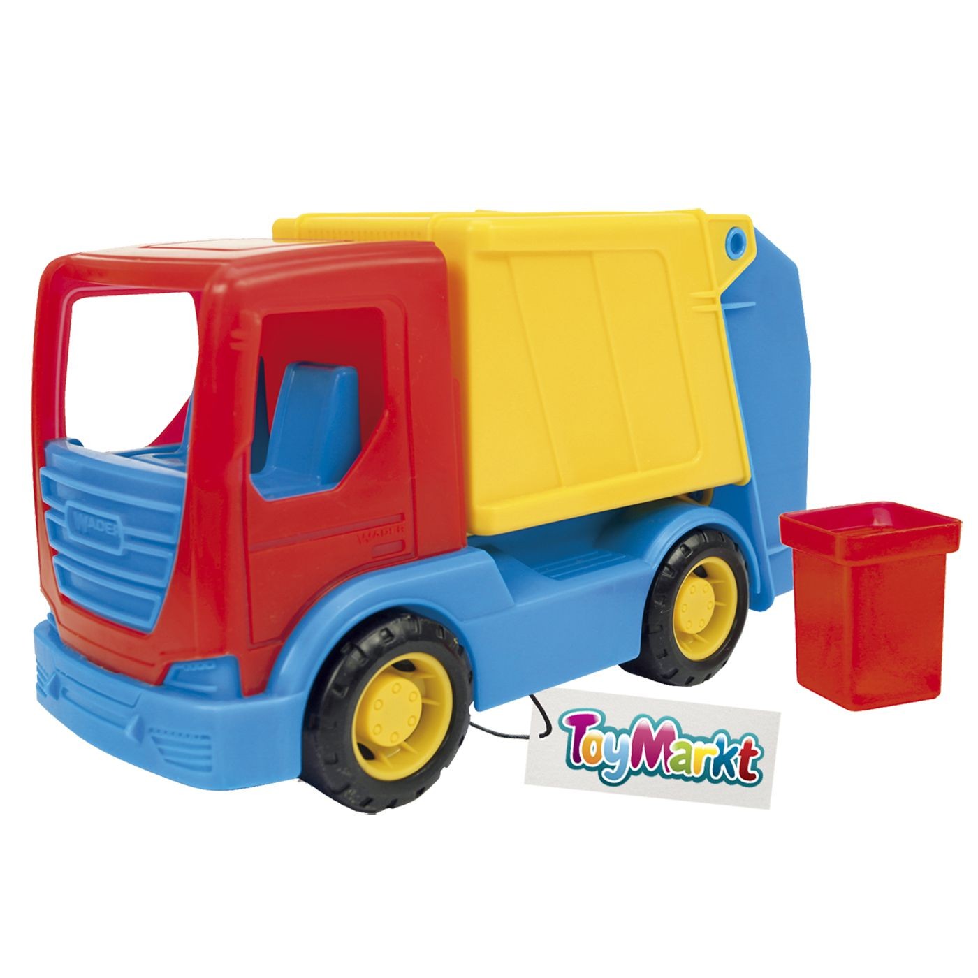 Απορριματοφόρο Πλαστικό Free Wheels + Κάδος 24x15x12cm ToyMarkt 913265 Απορριματοφόρο Πλαστικό Free Wheels + Κάδος 24x15x12cm ToyMarkt 913265