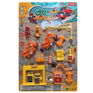 City Vehicle σε Καρτέλα Free Wheels 28x43cm ToyMarkt 913403