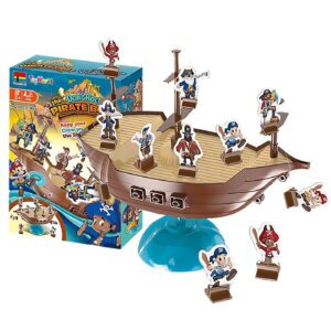 Πειρατικό Καράβι-Παιχνίδι Ισορροπίας 16x23x5cm ToyMarkt 913409