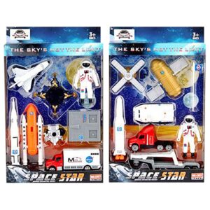 Σετ Διαστήματος 8 τεμ 17x27x4cm ToyMarkt 913443