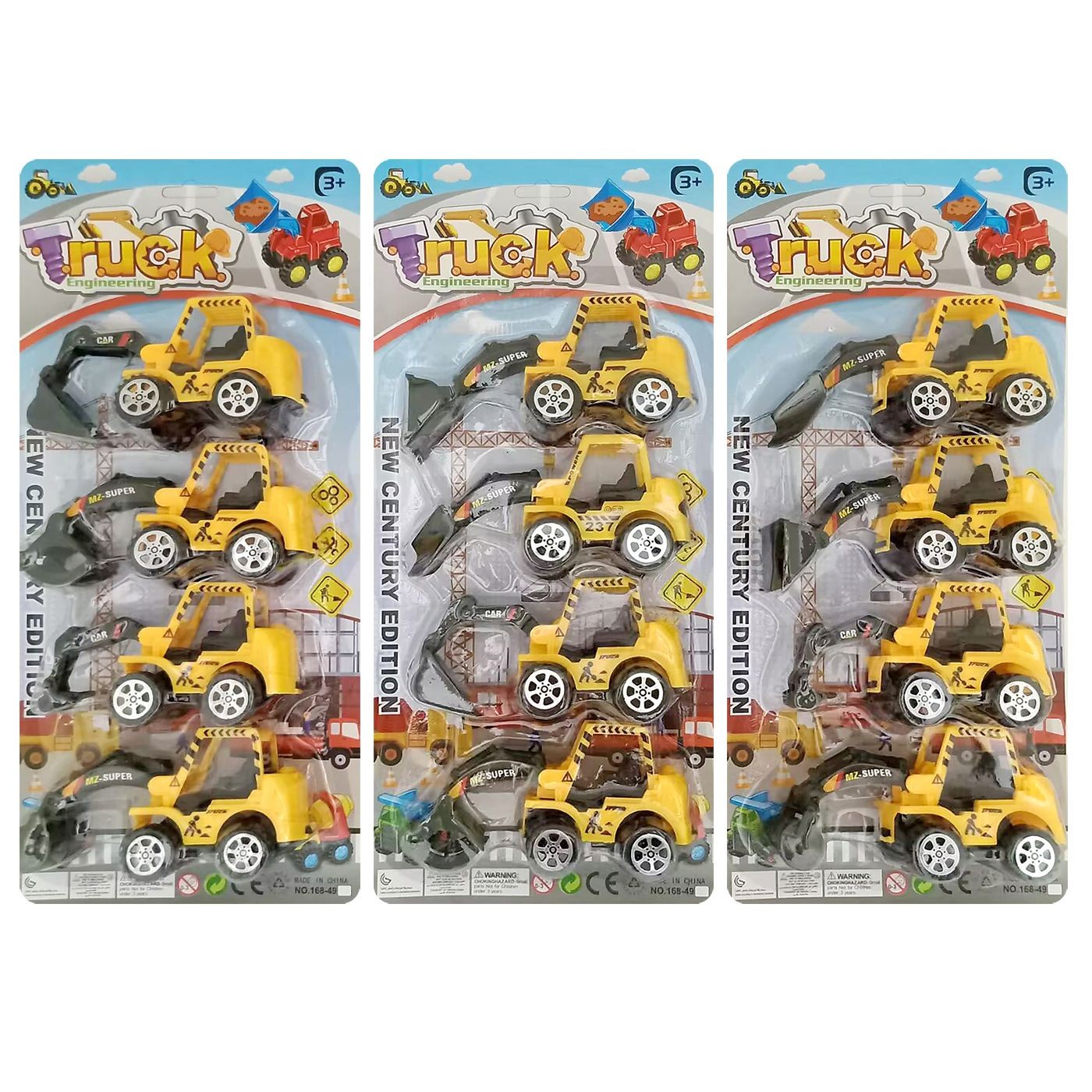 Καρτέλα 4 Δομικά Οχήματα Free Wheel 15x34x5cm ToyMarkt 913453 Καρτέλα 4 Δομικά Οχήματα Free Wheel 15x34x5cm ToyMarkt 913453