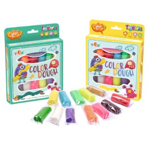 Κουτάκι 12 Χρώματα Ζύμη 15x19x2cm ToyMarkt 913491